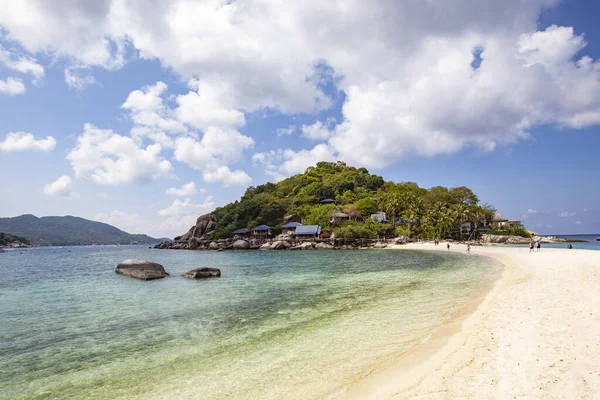 Koh Tao Thailand Maart 2019 Uitzicht Vanuit Lucht Tropische Villa — Stockfoto