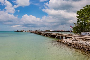 Koh Samui, Tayland feribot iskelesi.