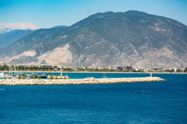 Finike kasabası yakınlarındaki güzel körfez, Antalya bölgesi, Türkiye