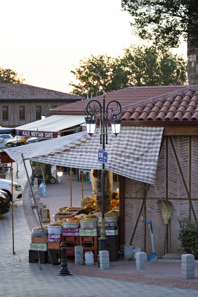 Παραδοσιακό Παζάρι Στην Άγκυρα Παντοπωλείο Στην Παλιά Πόλη Της Άγκυρας — Φωτογραφία Αρχείου