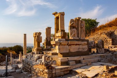Ancient ruins of Ephesus Archaeological Museum, Izmir, Turkey 