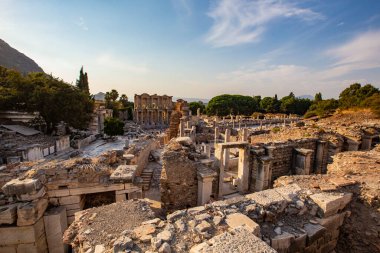 Ancient ruins of Ephesus Archaeological Museum, Izmir, Turkey 