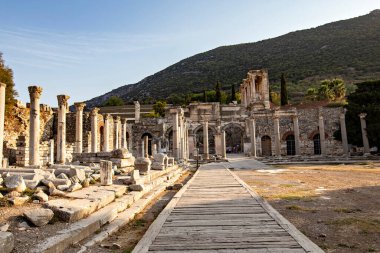 Ancient ruins of Ephesus Archaeological Museum, Izmir, Turkey 