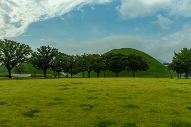 Şilla Hanedanlığı 'nın mezar tepeleri, ya da Tumuli, Şilla Krallığı' nın başkenti Gyeongju 'da yer alan ve kralların, kraliçelerin ve soyluların mezarlarını barındıran büyük toprak tepeleridir.