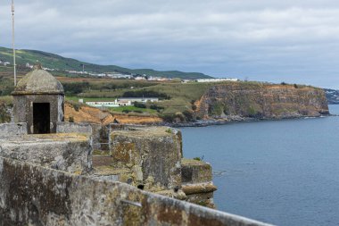 Fortess de Sao Sebastiao, Angra do Heroismo, Terceira Adası, Azores, Portekiz