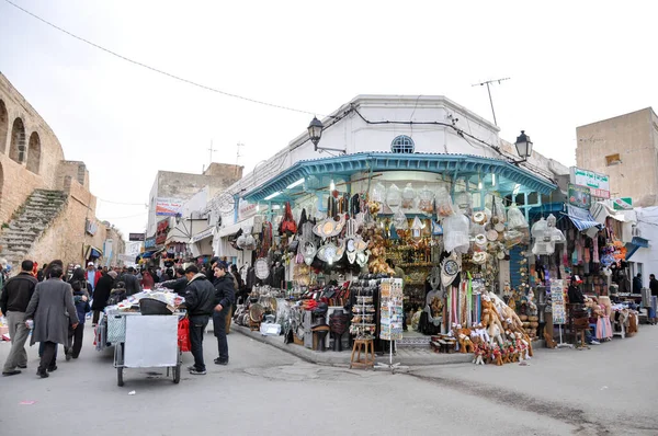 Sousse Tunisia Února 2009 Sousse Medina Staré Město Stock Obrázky