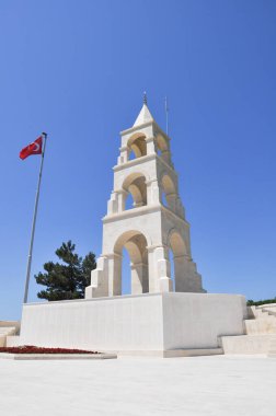 Çanakkale, Türkiye - 24 Haziran 2011: 57. Piyade Alayı Anıtı ve Mezarlığı. 57. Piyade Alayı, I. Dünya Savaşı sırasında Osmanlı Ordusu 'nun bir alayıydı..