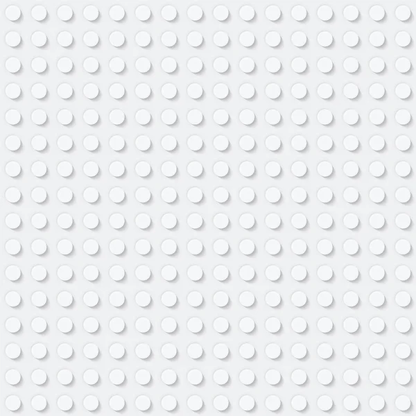 Mükemmel parlak yüksek kalite beyaz sorunsuz plastik inşaat saç. Tatlı parlak plastik inşaat blok ideal vektör arka plan. Reklam, afiş, broşür, web ve el ilanı için. CMYK