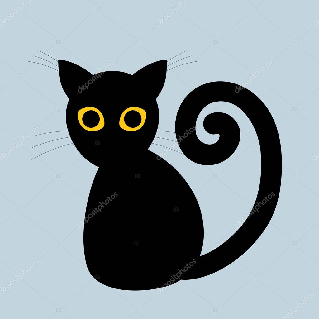 A Simple Silhouette Drawing Of A Black Cat With Yellow Eyes Premium Vector In Adobe Illustrator Ai Ai Format Encapsulated Postscript Eps Eps Format A Simple Silhouette Drawing Of A Black Cat With Yellow Eyes Premium Vector In Adobe Illustrator Ai Ai Format Encapsulated Postscript Eps Eps Format