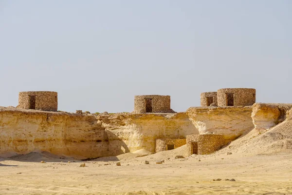 village ruins Qatar desert