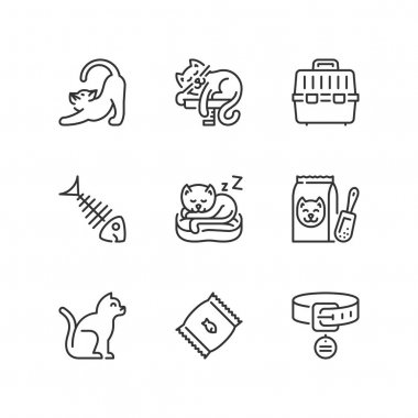 Anahat simgeleri. Evcil hayvanlar; Kedi