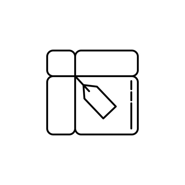 Посилку Знаки Символи Можуть Використовуватися Веб Логотип Мобільний Додаток Призначеного — стоковий вектор