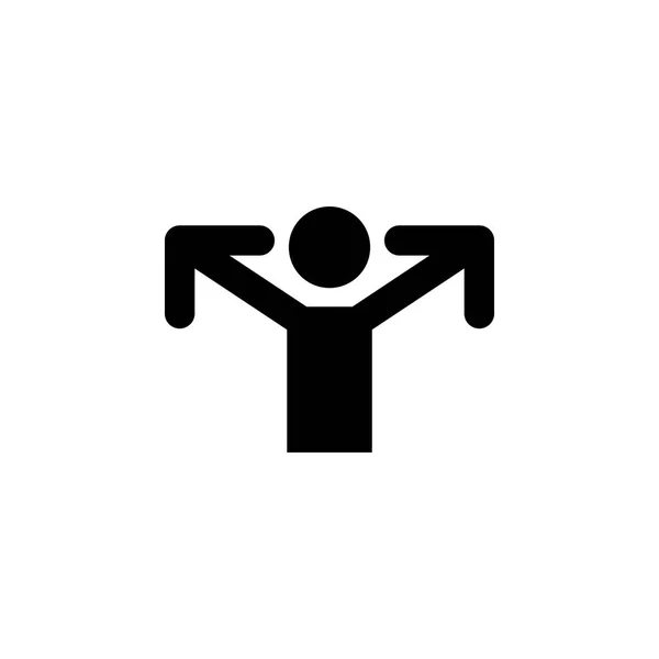 Икона Реабилитации Человека Знаки Символы Могут Использованы Веб Логотип Мобильное — стоковый вектор