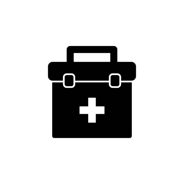Medical First Aid Kit Outline Icon Signs Symbols Can Used — Stock Vector