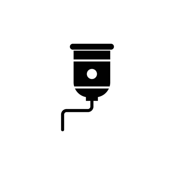Иконка Физраствора Пациента Знаки Символы Могут Использованы Веб Логотип Мобильное — стоковый вектор