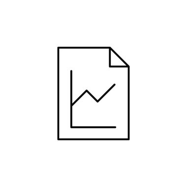 Belge sayfa Hayatinizda anahat simgesi. İşaret ve sembolleri kullanılabilir web, logo, mobil uygulaması, kullanıcı arabirimi, beyaz arka plan üzerinde Ux için