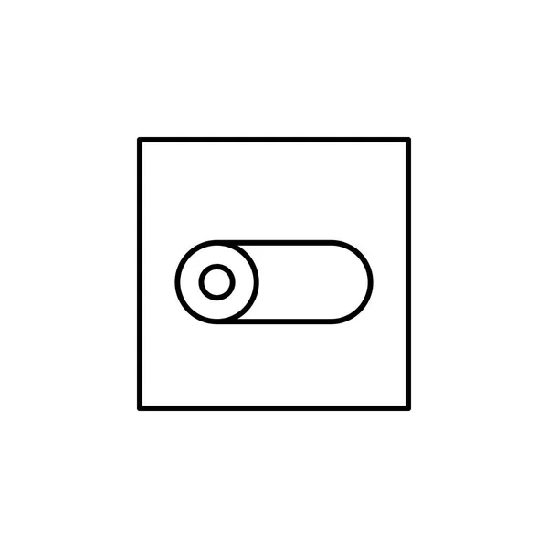 Перемикач Структури Значок Знаки Символи Можуть Використовуватися Веб Логотип Мобільний — стоковий вектор