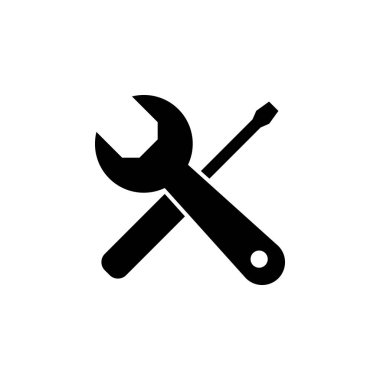 Yapılandırma, tercihleri, ayarları, Araçlar simgesi. İşaret ve sembolleri kullanılabilir web, logo, mobil uygulaması, kullanıcı arabirimi, beyaz arka plan üzerinde Ux için