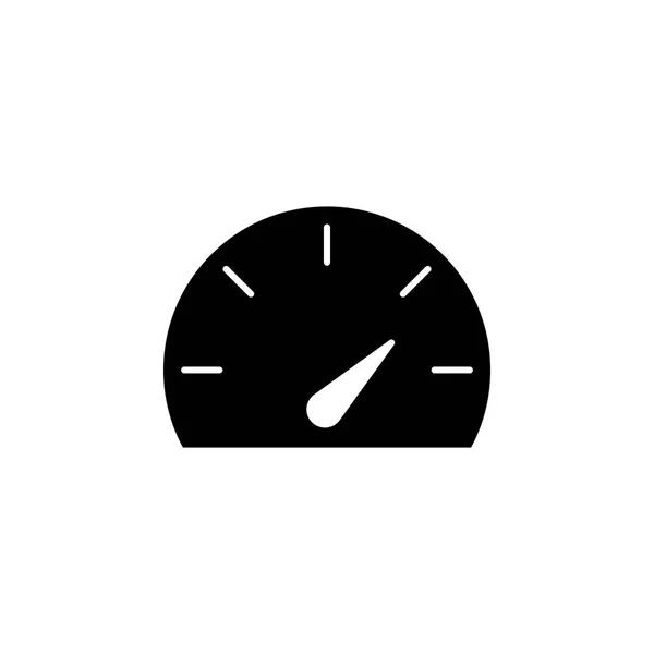 Gauge Snelheid Dashboard Symbool Tekens Symbolen Kunnen Worden Gebruikt Voor — Stockvector