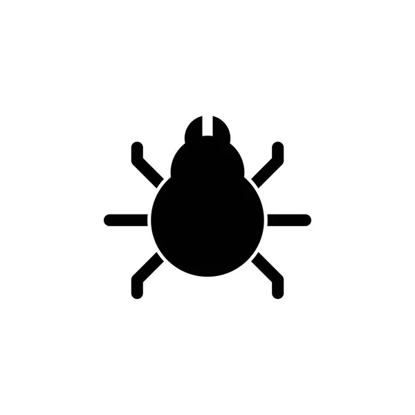 Hayvan Böcek Böcek Simgesini Şaret Sembolleri Kullanılabilir Web Logo Mobil — Stok Vektör