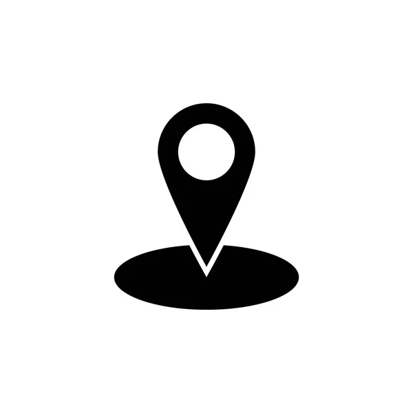 Gps Kartenposition Navigationsmarker Symbol Zeichen Und Symbole Können Für Web — Stockvektor