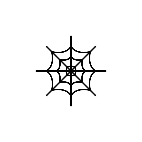 Magisches Spinnennetz Umrisssymbol Zeichen Und Symbole Können Für Web Logo — Stockvektor