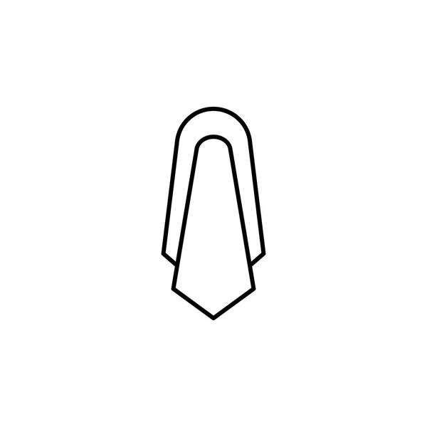 Sihirli Ipek Anahat Simgesi Şaret Sembolleri Kullanılabilir Web Logo Mobil — Stok Vektör
