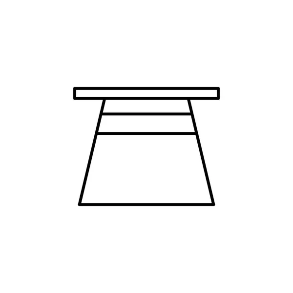 Иконка Контура Волшебной Шляпы Знаки Символы Могут Использованы Веб Логотип — стоковый вектор