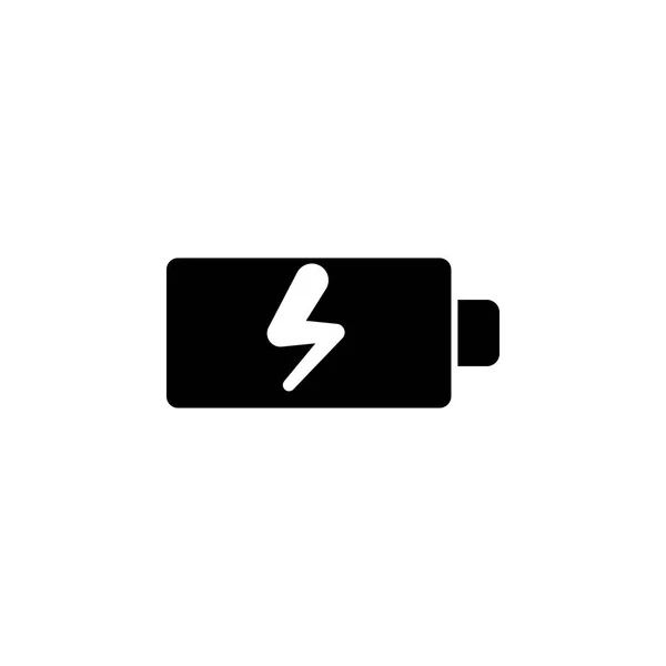 Icône de charge de batterie. Signes et symboles peuvent être utilisés pour le web, logo, application mobile, UI, UX — Image vectorielle