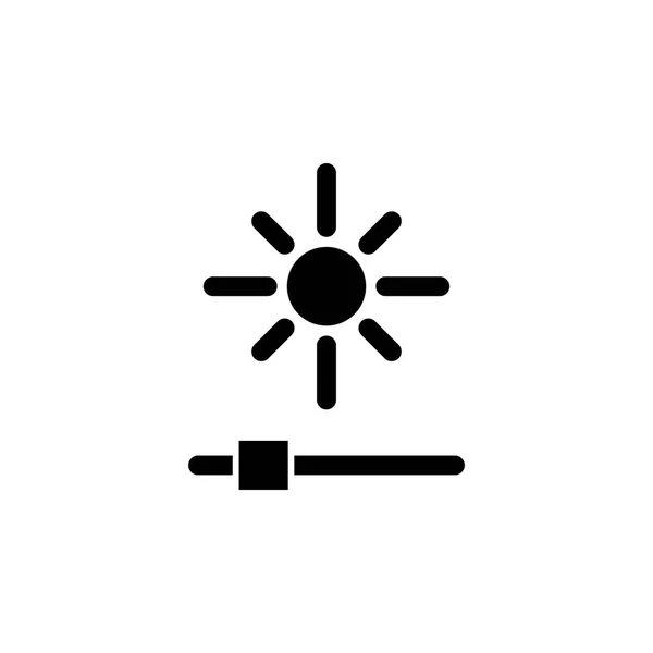 Adjust brightness reduce icon. Signs and symbols can be used for web, logo, mobile app, UI, UX — Stock Vector