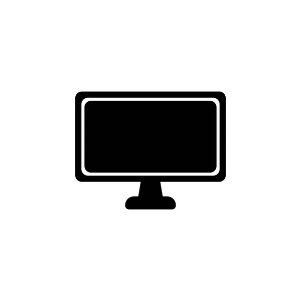 Computer monitor icon. Signs and symbols can be used for web, logo, mobile app, UI, UX — Stock Vector