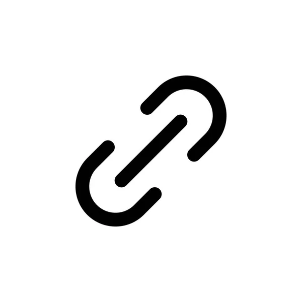Ancla, icono de la cadena. Los signos y símbolos se pueden utilizar para la web, logotipo, aplicación móvil, interfaz de usuario, UX — Vector de stock