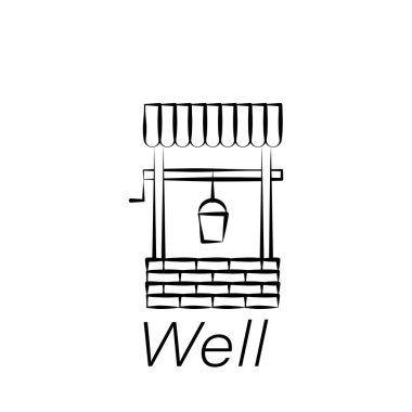 iyi el çizmek simgesi. Tarım illüstrasyon simgeleri unsuru. İşaretler ve semboller Web, logo, mobil uygulama, ui, UX için kullanılabilir