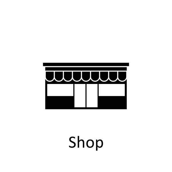 Icona del negozio. Segni e simboli possono essere utilizzati per il web, logo, app mobile, UI, UX — Vettoriale Stock