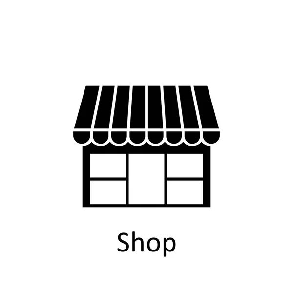 Icona del negozio. Segni e simboli possono essere utilizzati per il web, logo, app mobile, UI, UX — Vettoriale Stock