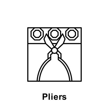 pense anahat simgesi. İşçi Bayramı illüstrasyon simge unsuru. İşaret ve sembolleri kullanılan web, logo, mobil uygulaması, kullanıcı arabirimi, Ux için