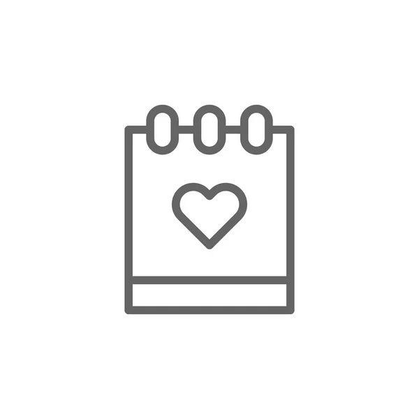 Иконка календаря дня матери. Элемент иконы "День матери". Знаки и символы могут быть использованы для веб, логотип, мобильное приложение, пользовательский интерфейс, UX — стоковый вектор