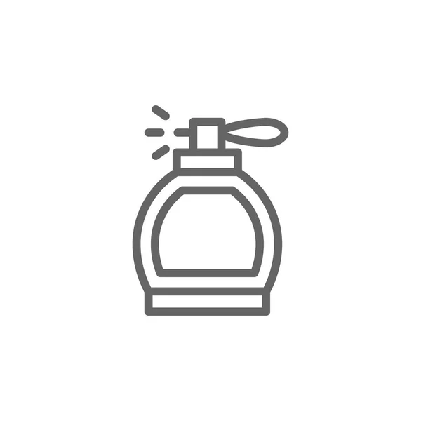 Mothers day perfume outline icon. Element of mothers day illustration icon. Signs and symbols can be used for web, logo, mobile app, UI, UX — Stock Vector