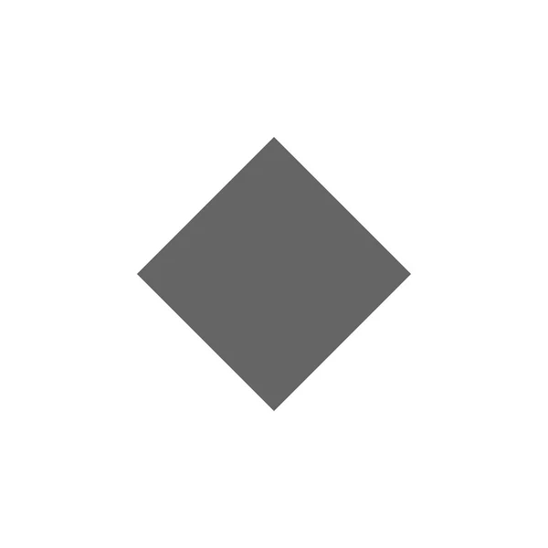 Figure geometriche, icona rombo. Elementi di figure geometriche icona illustrazione. Segni e simboli possono essere utilizzati per il web, logo, app mobile, UI, UX — Vettoriale Stock