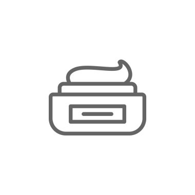 krem anahat simgesi. Güzellik ve Kozmetik illüstrasyon simgesi Elemanları. İşaretler ve semboller web, logo, mobil uygulama, Ui, Ux için kullanılabilir