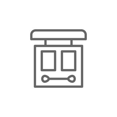 toz anahat simgesi. Güzellik ve Kozmetik illüstrasyon simgesi Elemanları. İşaretler ve semboller web, logo, mobil uygulama, Ui, Ux için kullanılabilir