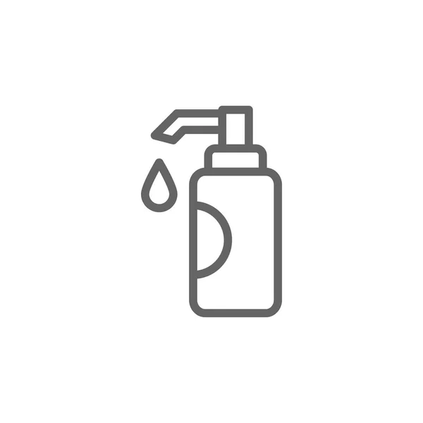 Ikon för SOAP-disposition. Inslag av skönhet och kosmetika illustration ikon. Skyltar och symboler kan användas för webb, logo, mobilapp, UI, UX — Stock vektor