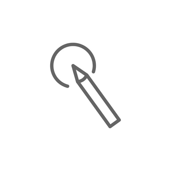 Liner Outline Icon. Elemente der Schönheit und Kosmetik Illustration Symbol. Zeichen und Symbole können für Web, Logo, mobile App, ui, ux verwendet werden — Stockvektor