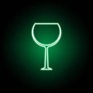 Balon, cam simgesi. Web, logo, mobil uygulama, Ui Ux için kullanılabilir