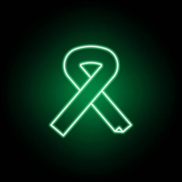 Medical, aids icon in neon style. Element of medicine illustration. Signs and symbols icon can be used for web, logo, mobile app, UI, UX