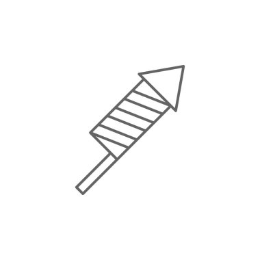 Fireworks Abd anahat simgesi. İşaretler ve semboller web, logo, mobil uygulama, Ui, Ux için kullanılabilir