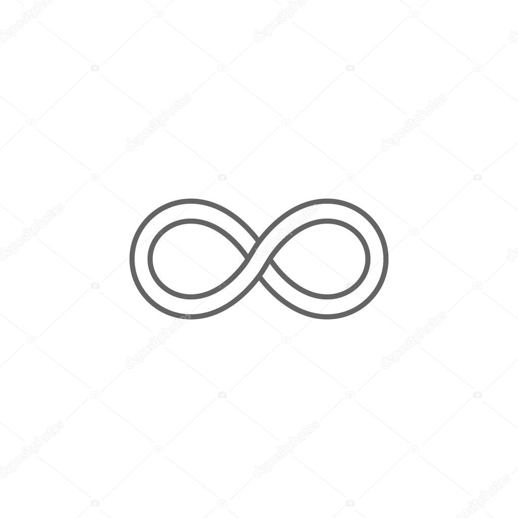 infinity friendship outline icon. Elements of friendship line icon. Signs, symbols and vectors can be used for web, logo, mobile app, UI, UX