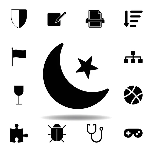Icona dello scudo. Segni e simboli possono essere utilizzati per il web, logo, app mobile, UI, UX — Vettoriale Stock