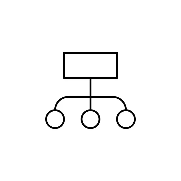 Dispositions ikon för diagram ekonomi diagram. Element av ikonen ekonomi illustration. tecken, symboler kan användas för webb, logo, mobilapp, UI, UX — Stock vektor