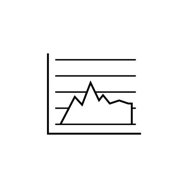 Das Symbol für die Umrisse der Geschäftsfinanzkarte. Element der Finanzillustration Ikone. Zeichen, Symbole können für Web, Logo, mobile App, ui, ux verwendet werden — Stockvektor